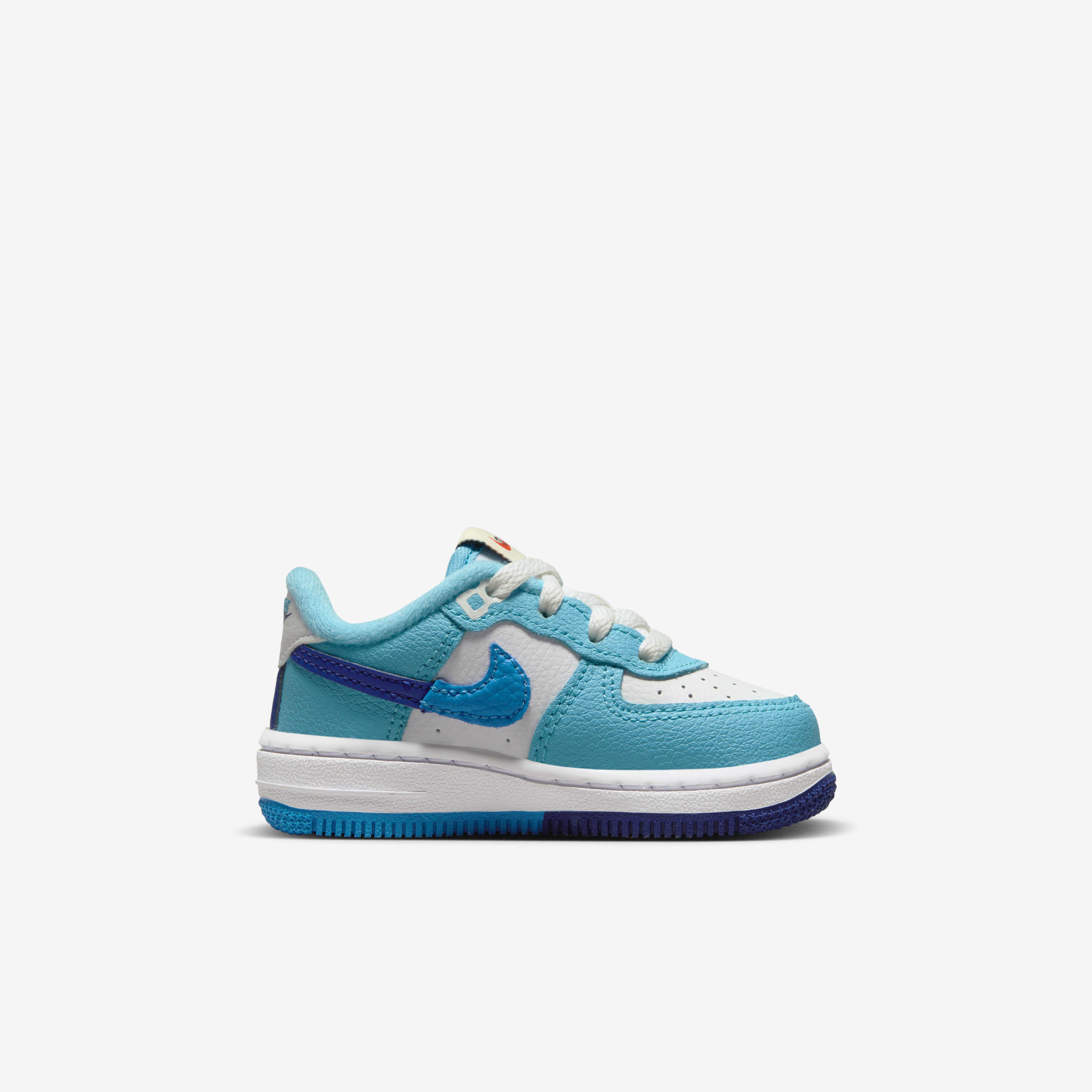 Buy Nike Force 1 LV8 2 Baby Toddler Shoes White Deep Royal Blue Baltic Blue Light Photo Blue Nike UAE Official