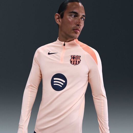 Football Teams-Nike, F.C. Barcelona Strike Third, Men's Nike Dri-FIT Total 90 Football Knit Drill Top Football Teams-Nike, F.C. Barcelona Strike Third, Men's Nike Dri-FIT Total 90 Football Knit Drill Top