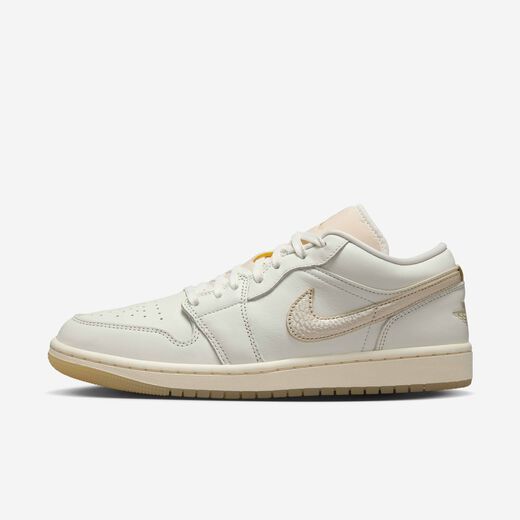 Metallic Styles-JRDN, Air Jordan 1 Low SE 'Metallic Team Gold', Women's shoes