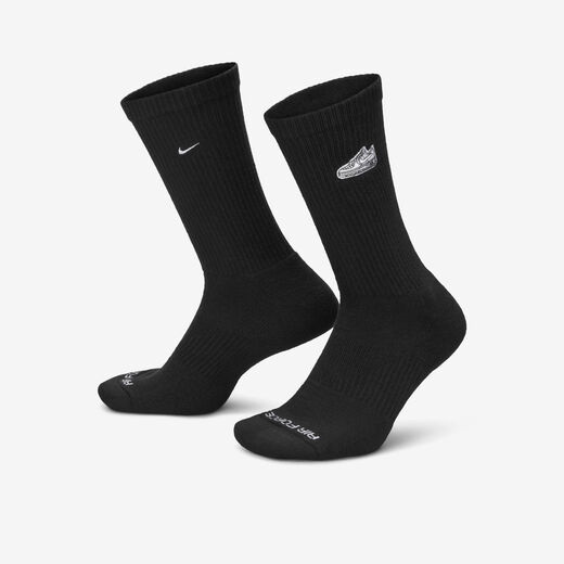 Socks-Nike, Nike Everyday Plus Cushioned, Crew Socks (1 Pair)