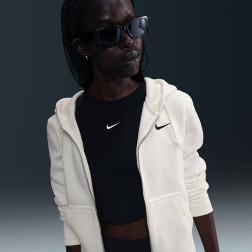 Women's Hoodies-Nike, Nike Sportswear Phoenix Fleece, Women's Full-Zip Hoodie Women's Hoodies-Nike, Nike Sportswear Phoenix Fleece, Women's Full-Zip Hoodie