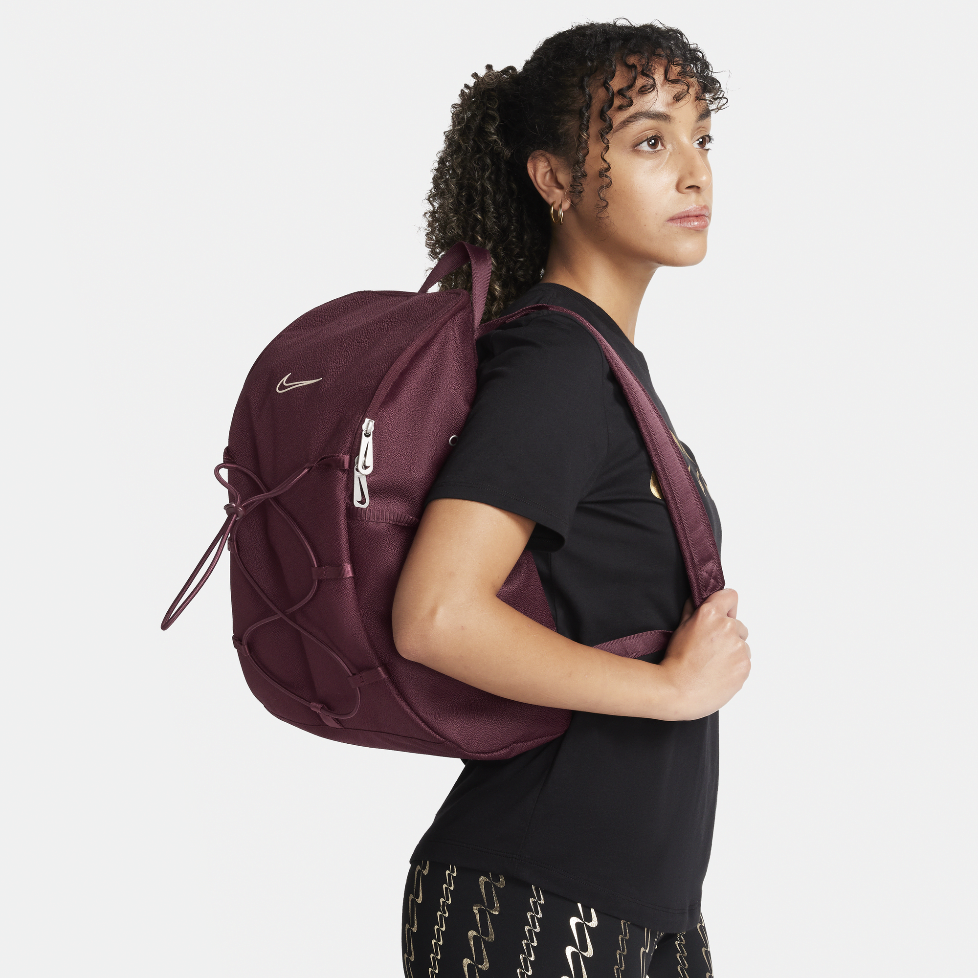 One strap top backpack nike