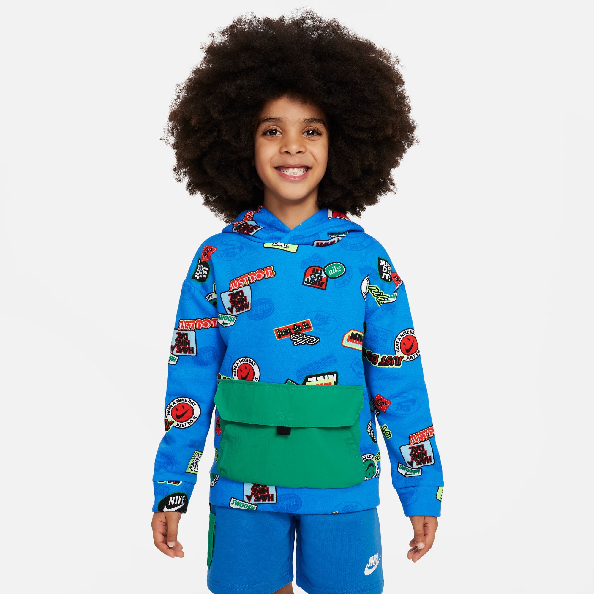 Buy Nike Sportswear Little Kids Printed Hoodie Nike UAE Official