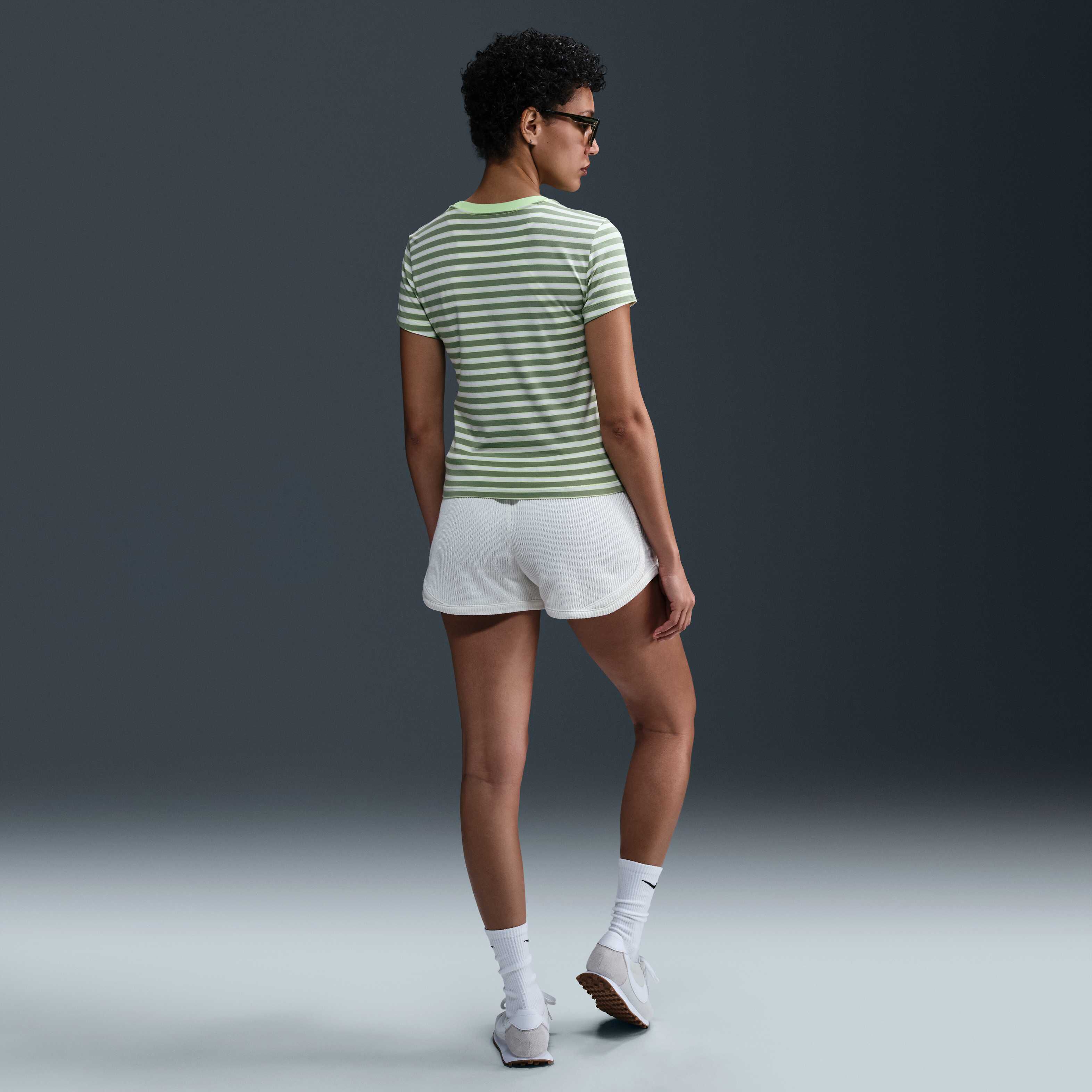 Buy Nike Sportswear Chill Knit Women's Slim Striped T-Shirt