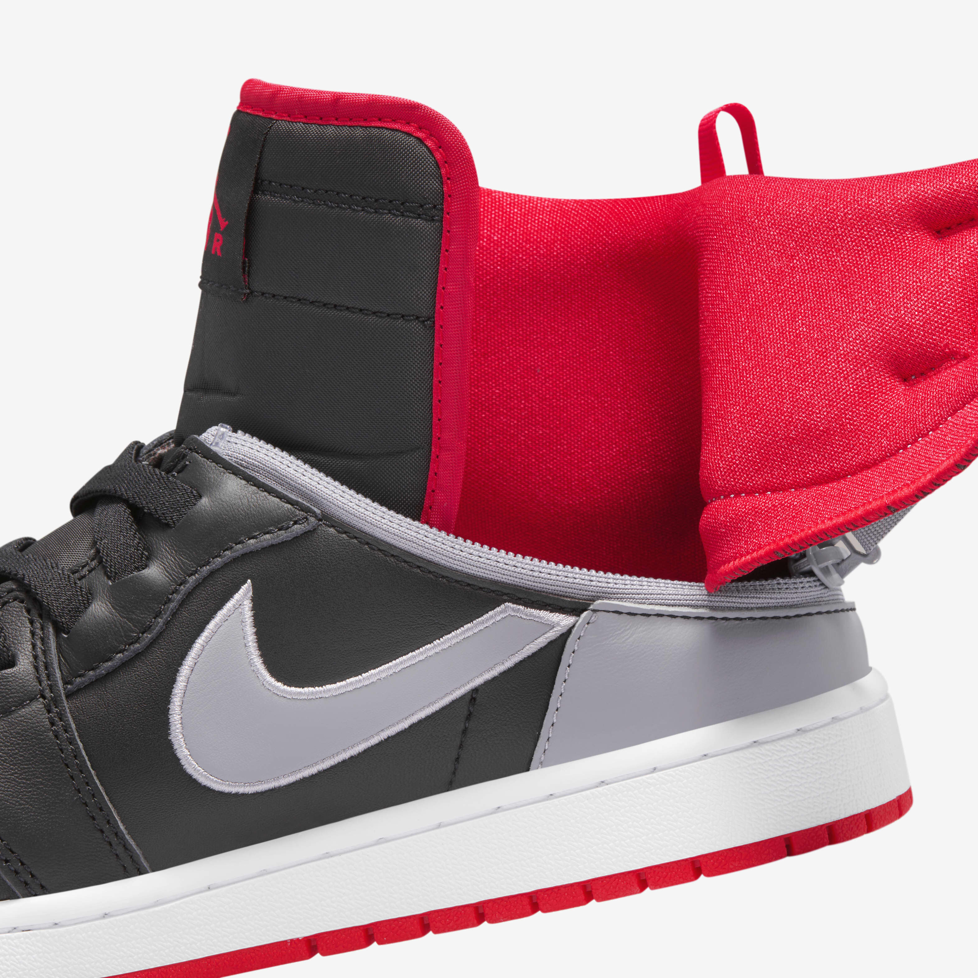 Buy Air Jordan 1 Hi FlyEase Men's Shoes - Black/Cement Grey