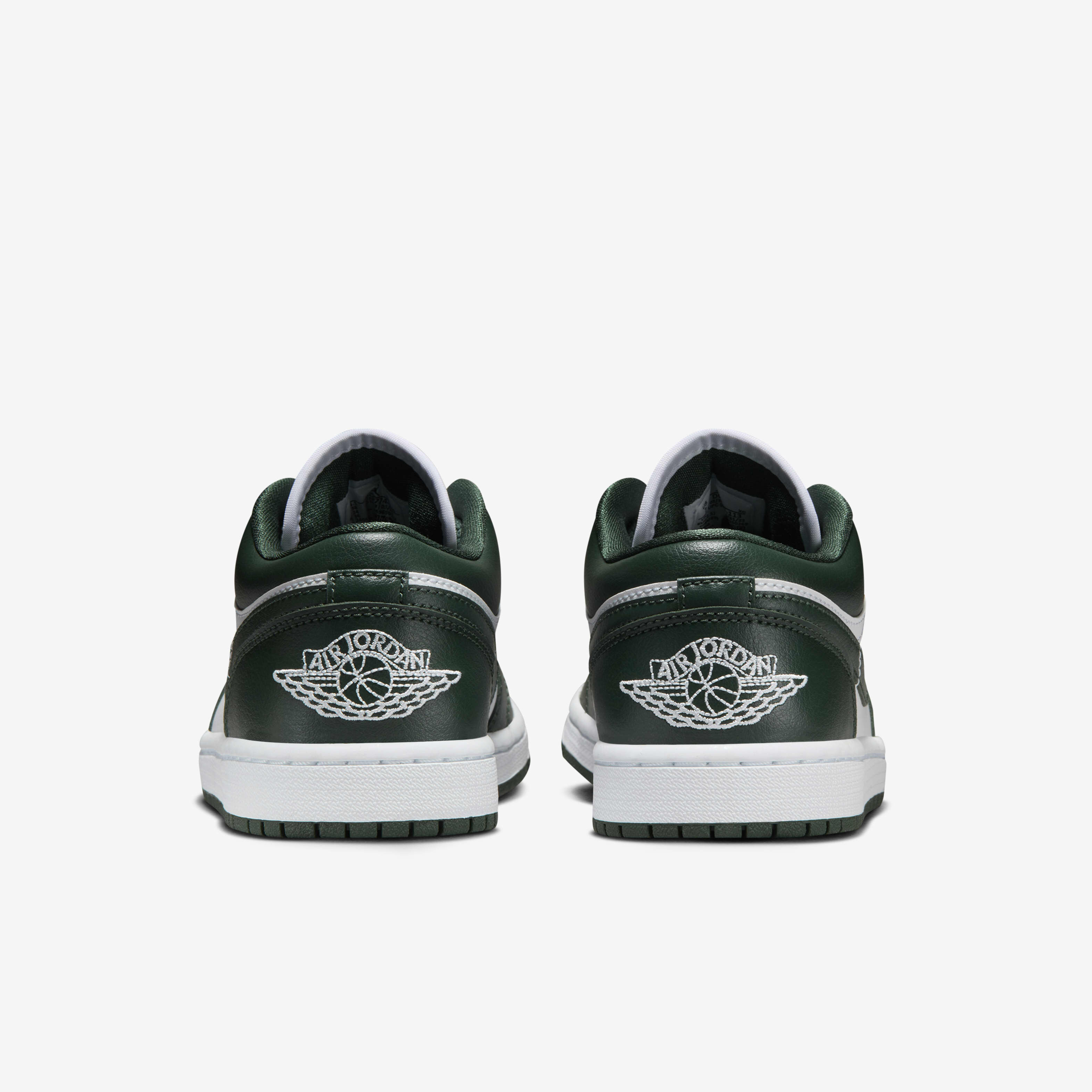 靴 AIR JORDAN 1 LOW WHITE/GALACTIC JADE Jordan 1 Low Women White/Galactic Jade DC0774 113, Green, 5