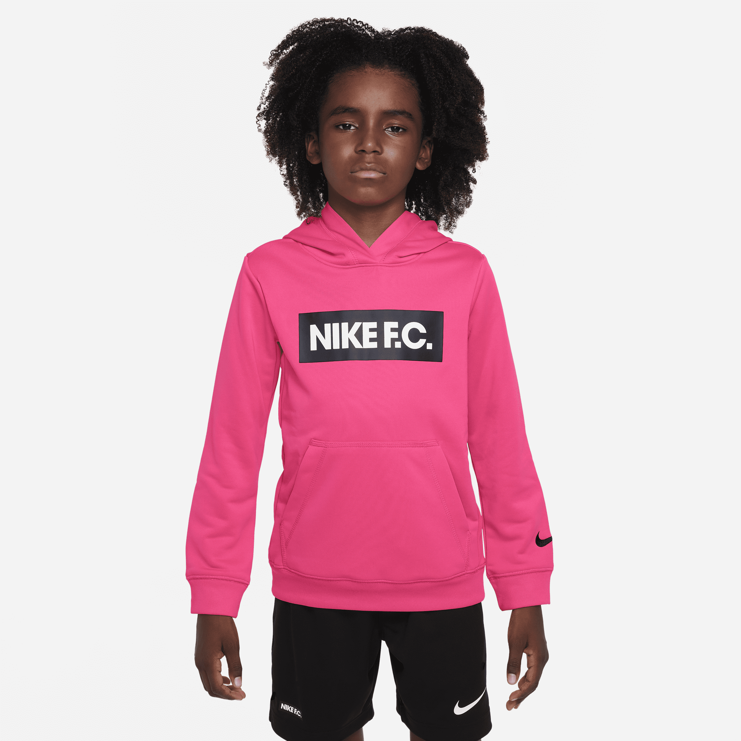 Nike fc hot sale pink hoodie