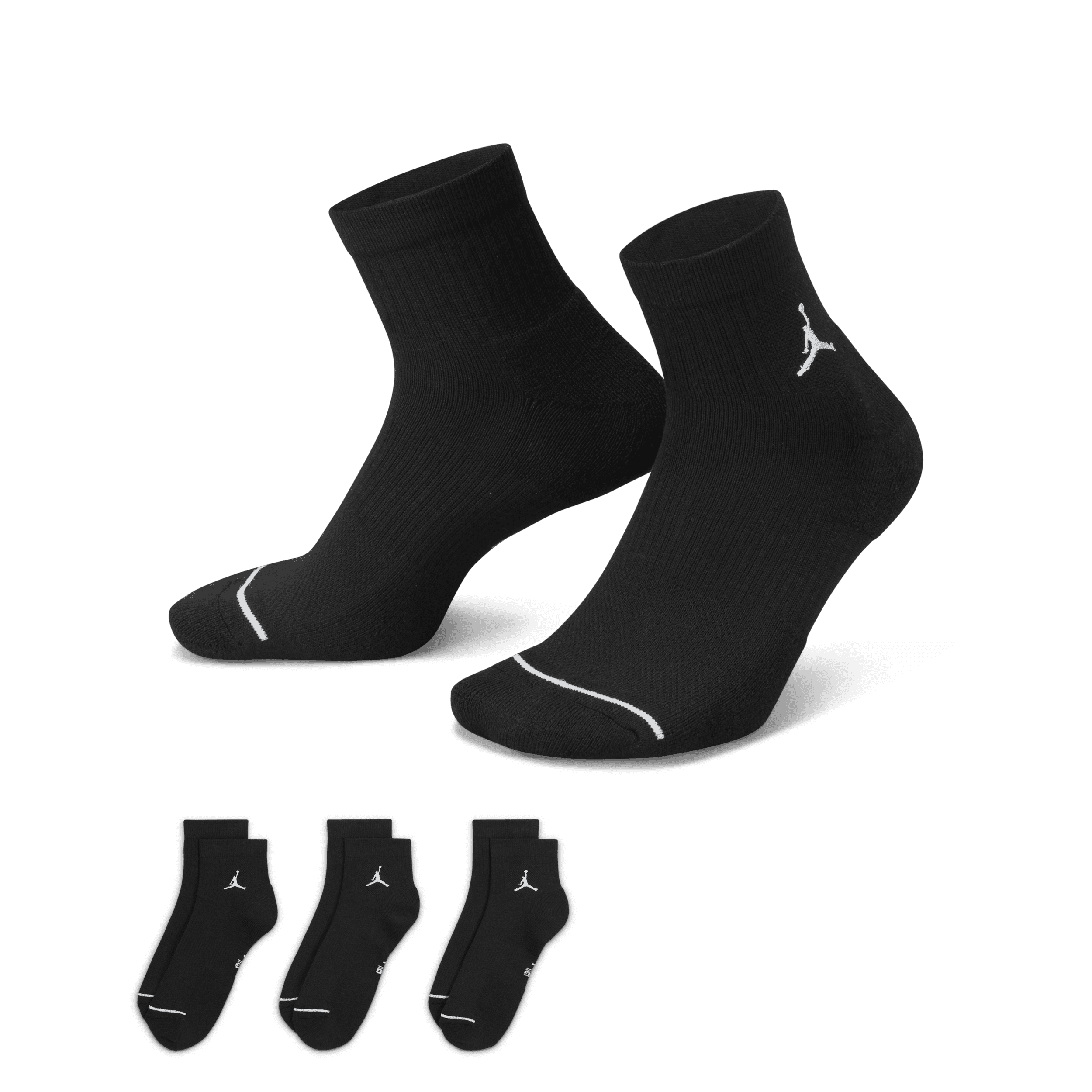 JordanEveryday Ankle Socks (3 Pairs) in UAE. Nike AE