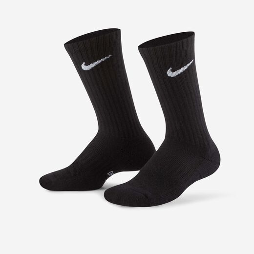Kids' Crew Socks-Nike, Nike Everyday, Kids' Cushioned Crew Socks (3 Pairs)