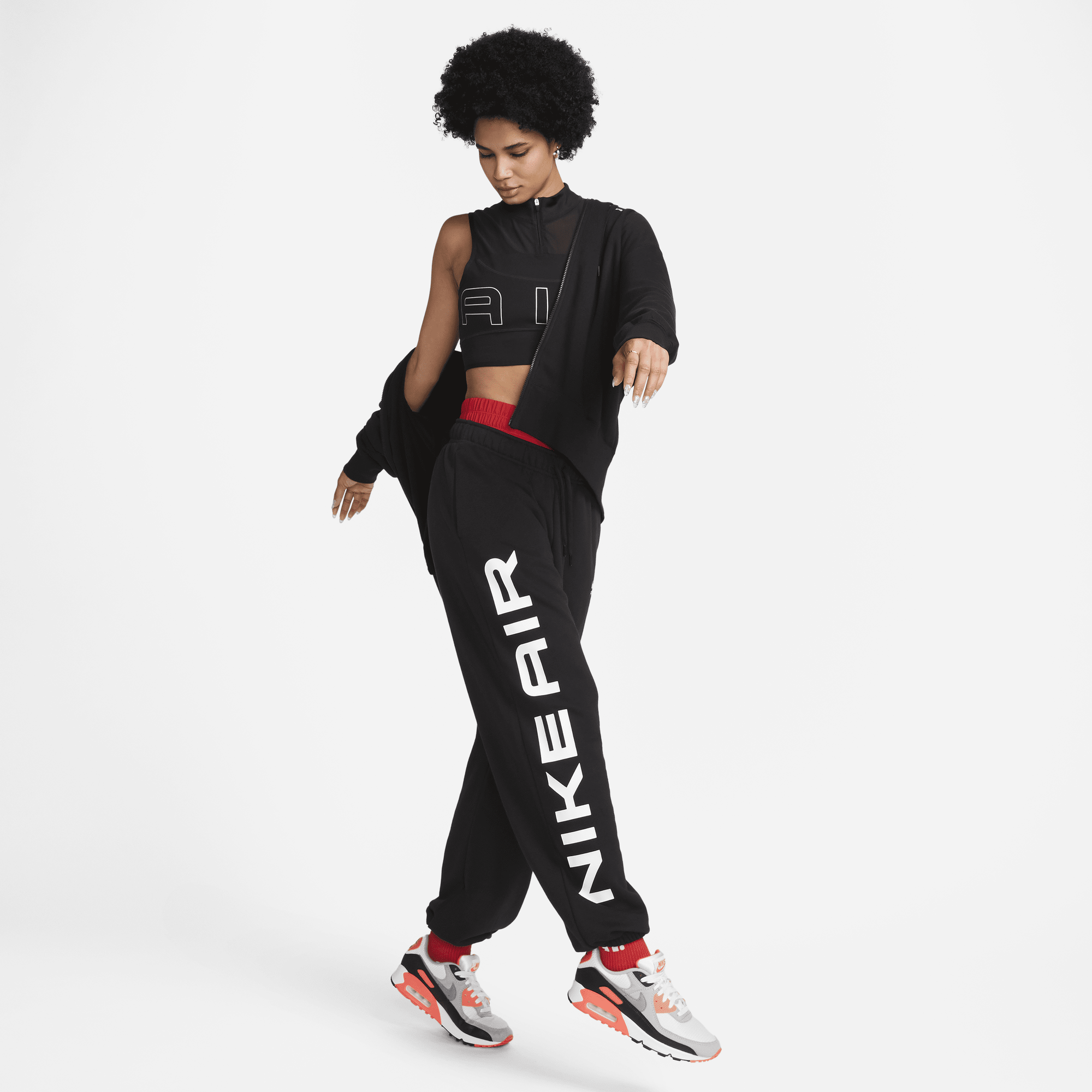 Nike air on sale fleece joggers