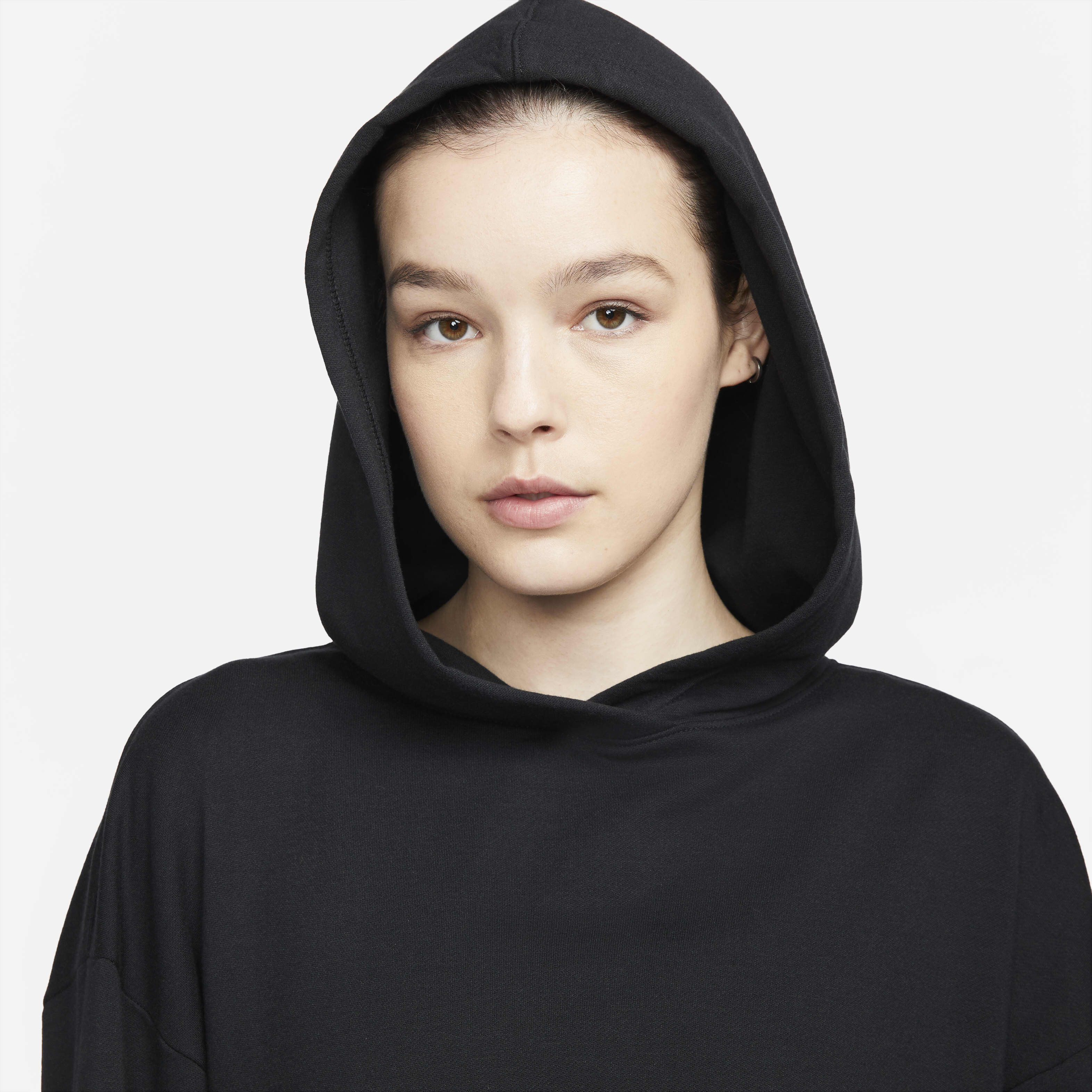 Buy Nike Yoga Luxe Women s Cropped Fleece Hoodie Nike UAE Official
