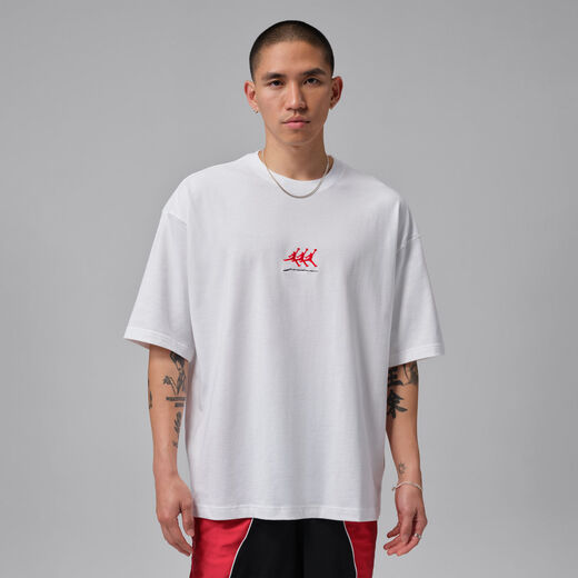 Jordan Tops & T-Shirts-JRDN, Jordan Flight, Men's Oversized Graphic T-Shirt