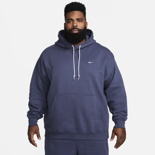 Shop Solo Swoosh Men s Fleece Pullover Hoodie Nike UAE