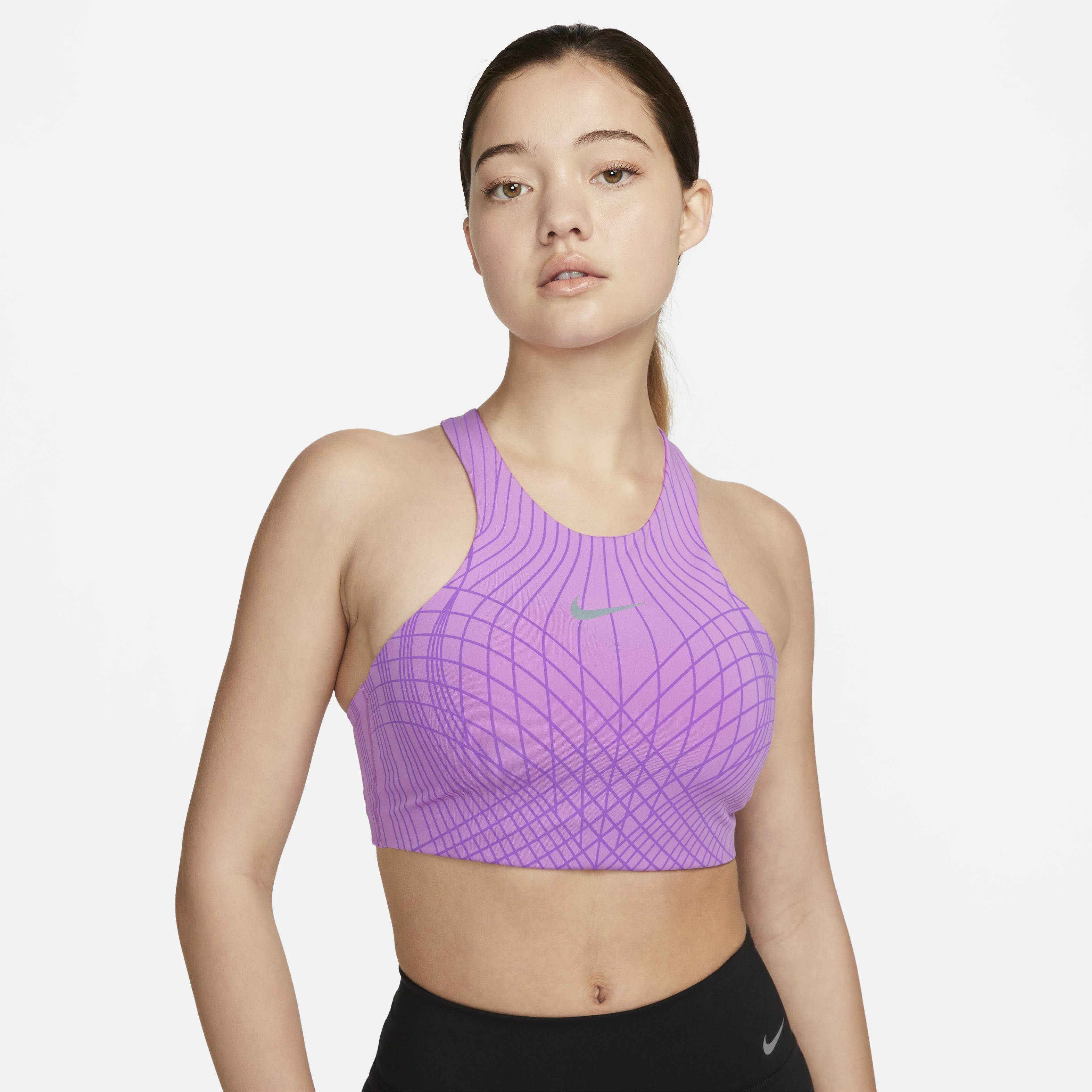 Neon nike sports bra clearance