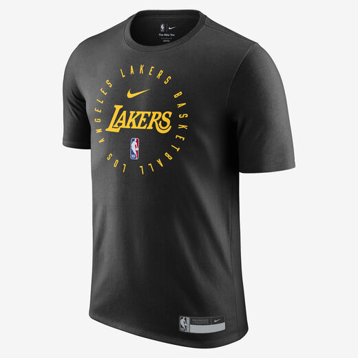 Basketball Tops & T-Shirts-Nike, Los Angeles Lakers, Men's Nike Dri-FIT NBA T-Shirt