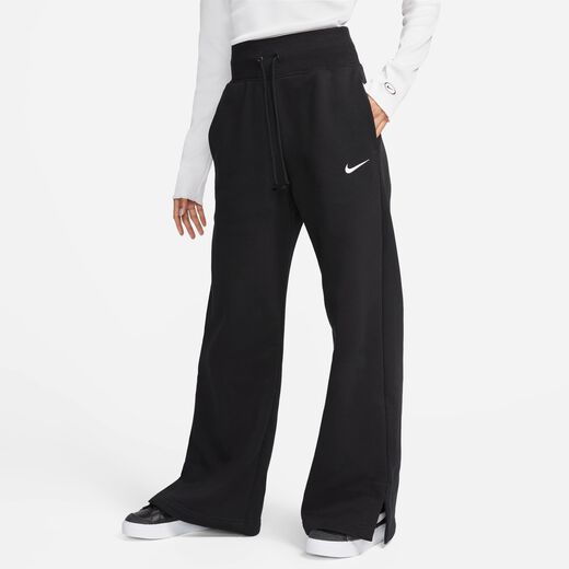Modesty-Nike, Nike Sportswear Phoenix Fleece, Women's High-Waisted Wide-Leg Tracksuit Bottoms