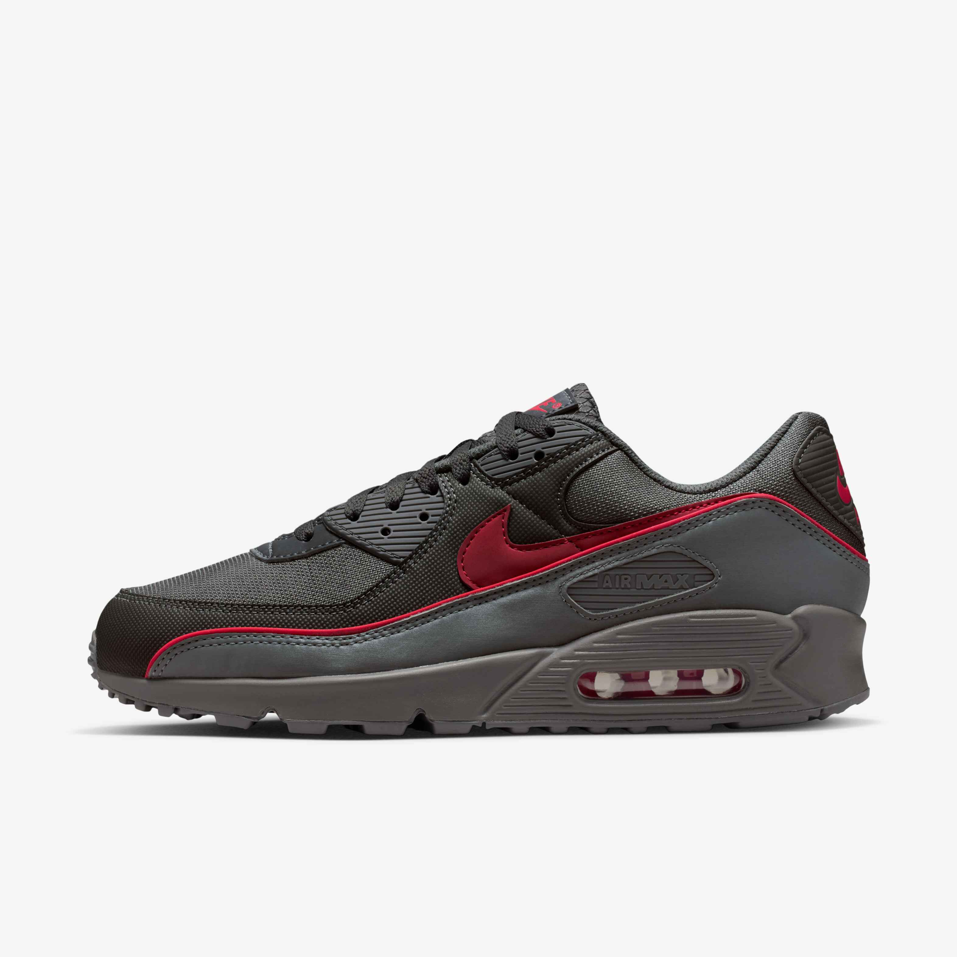 90 Essential Nike Air Max Black With Red Buy Nike Air Max 90 Black
