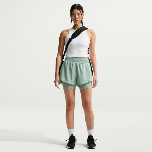 Training & Gym Shorts-Nike, Nike One, Women's Dri-FIT High-Waisted 8cm (approx.) 2-in-1 Shorts