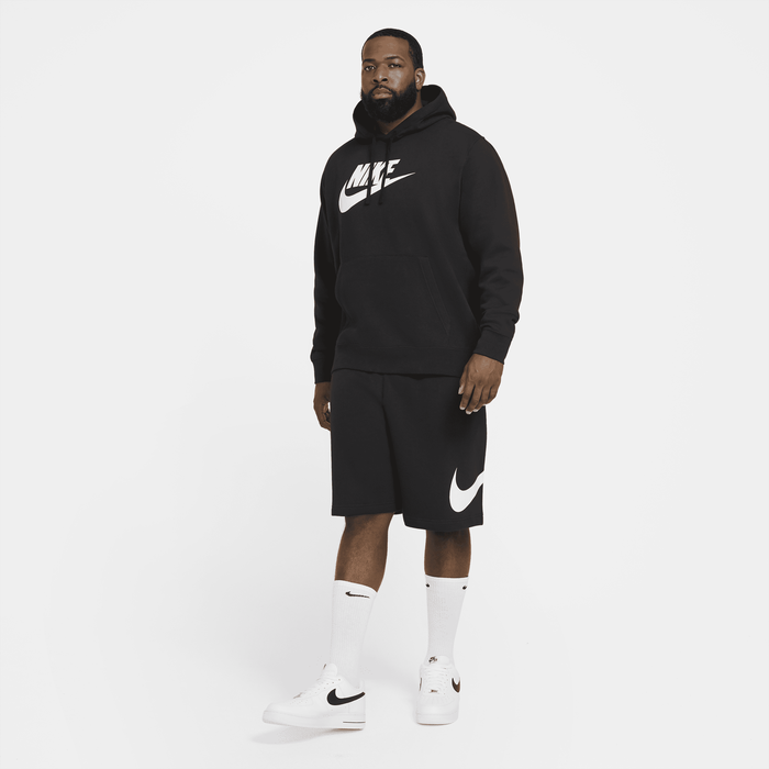 Shop Sportswear Club Fleece Men s Graphic Pullover Hoodie Nike UAE