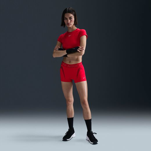 ايكون بريف-نايكي, نايكي برو, شورت الدراجة بخصر متوسط للنساء - 3 إنش