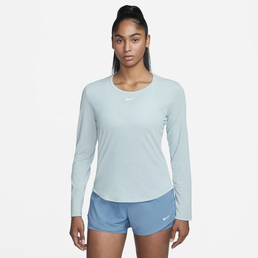 Clothing-Nike, Nike Dri-FIT UV One Luxe, Women's Standard Fit Long-Sleeve Top Clothing-Nike, Nike Dri-FIT UV One Luxe, Women's Standard Fit Long-Sleeve Top