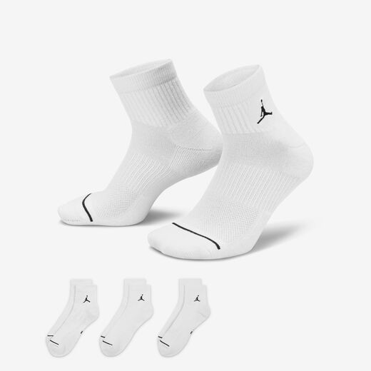 Jordan Socks-JRDN, Jordan, Everyday Ankle Socks (3 Pairs)