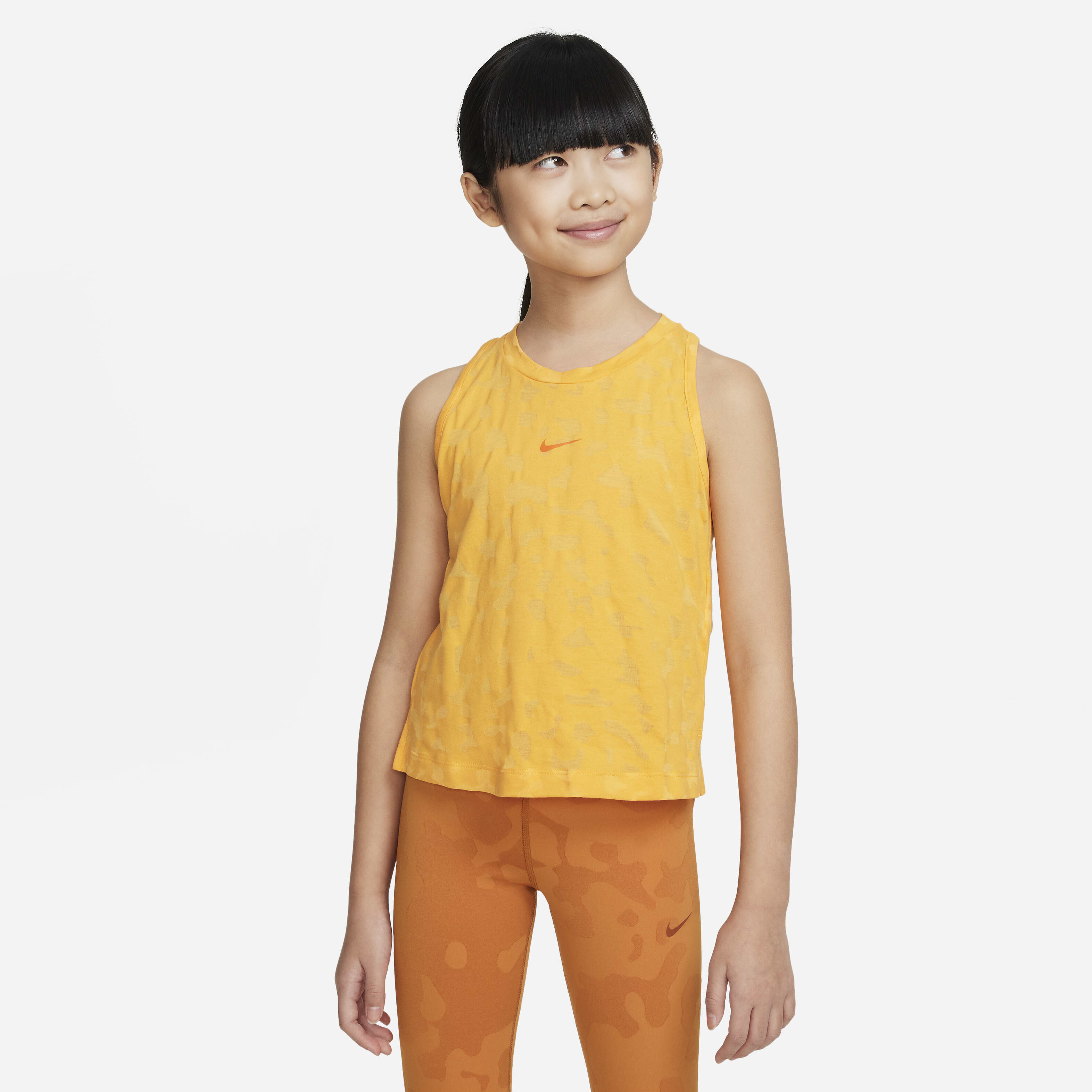 Yellow nike tank top hotsell