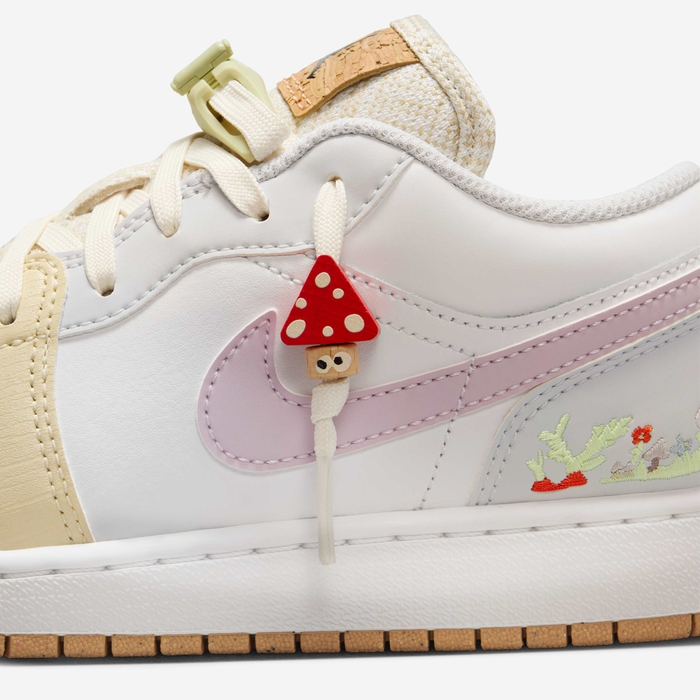 Buy Air Jordan Low SE Big Kids' Shoes White/White/Light Khaki