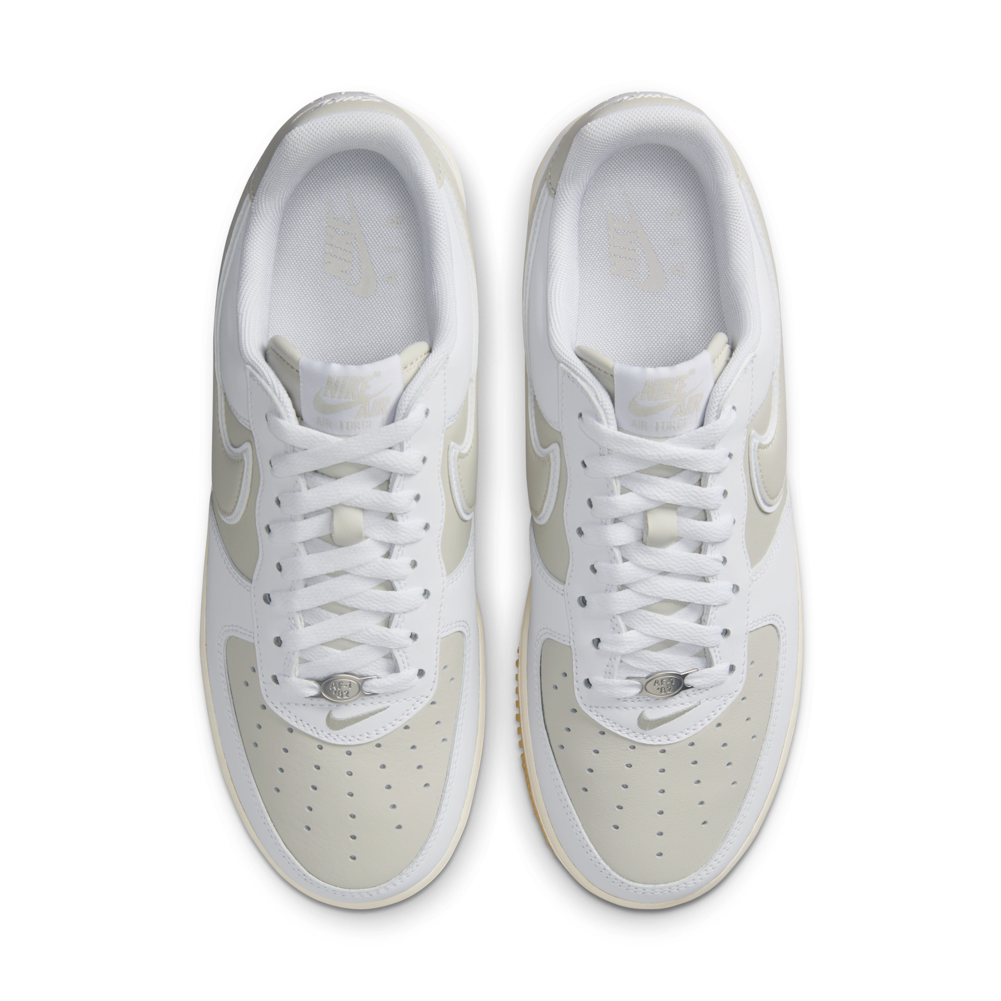 Nike air force 1 07 store light silver black white f
