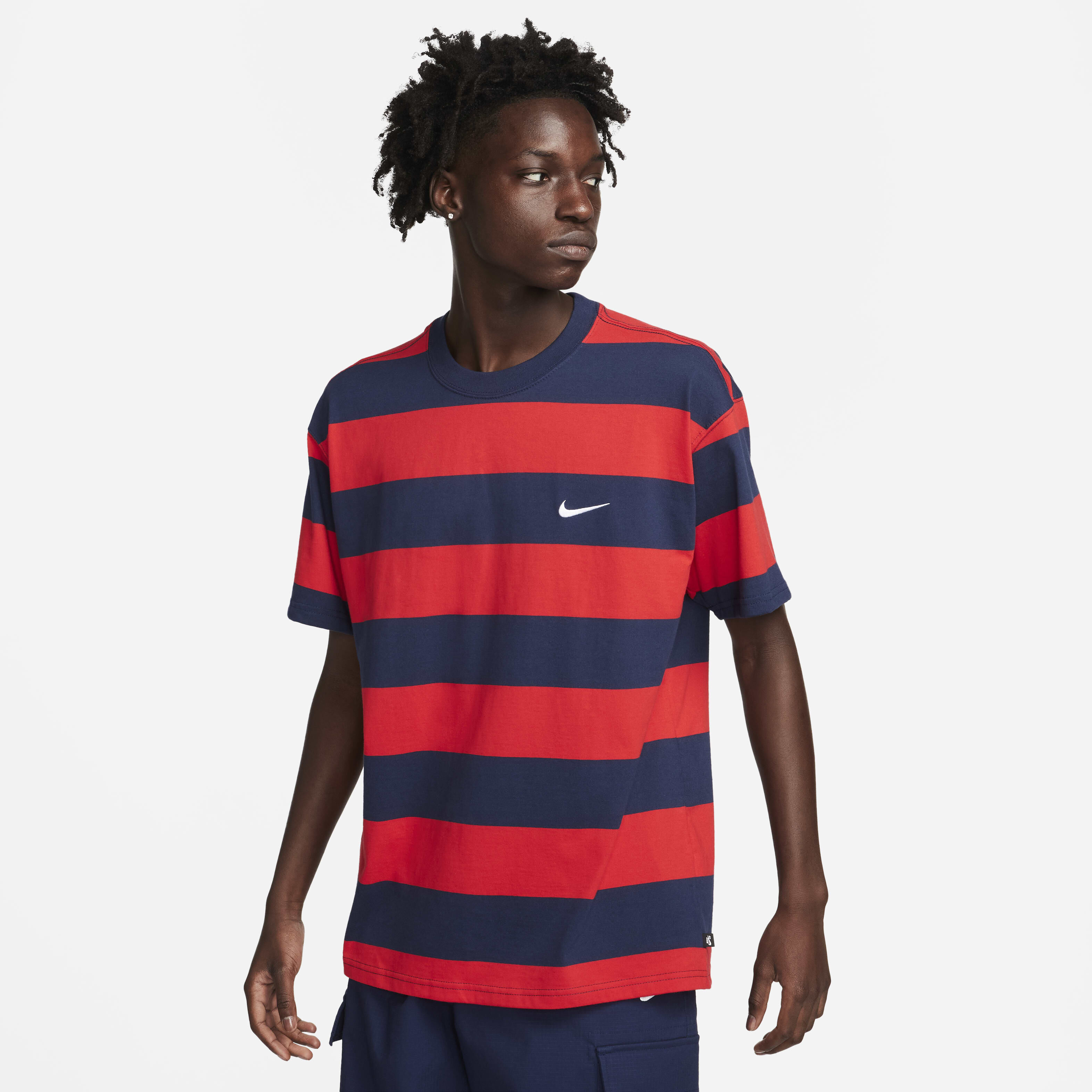 red nike sb shirt