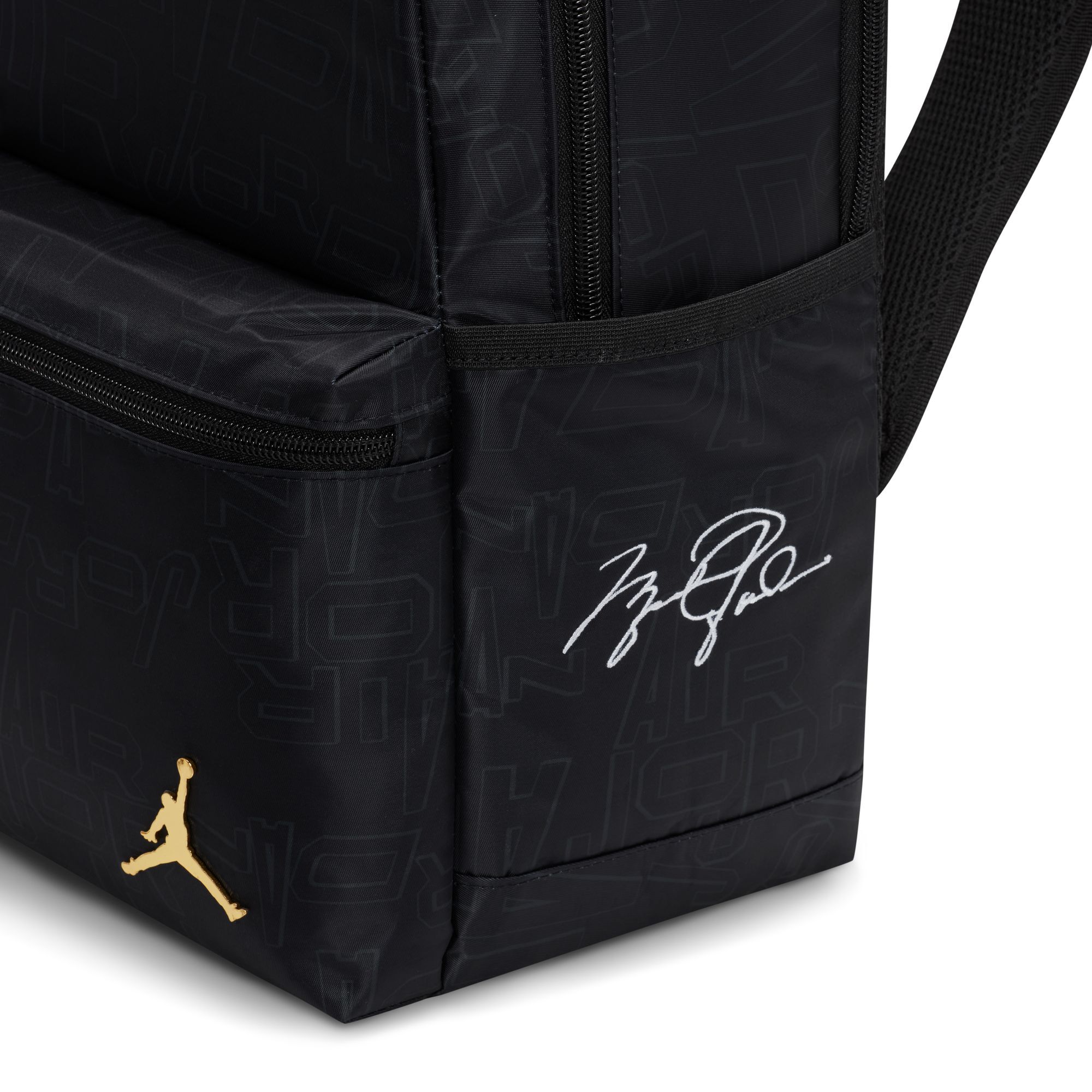 Jordan hot sale backpack gold