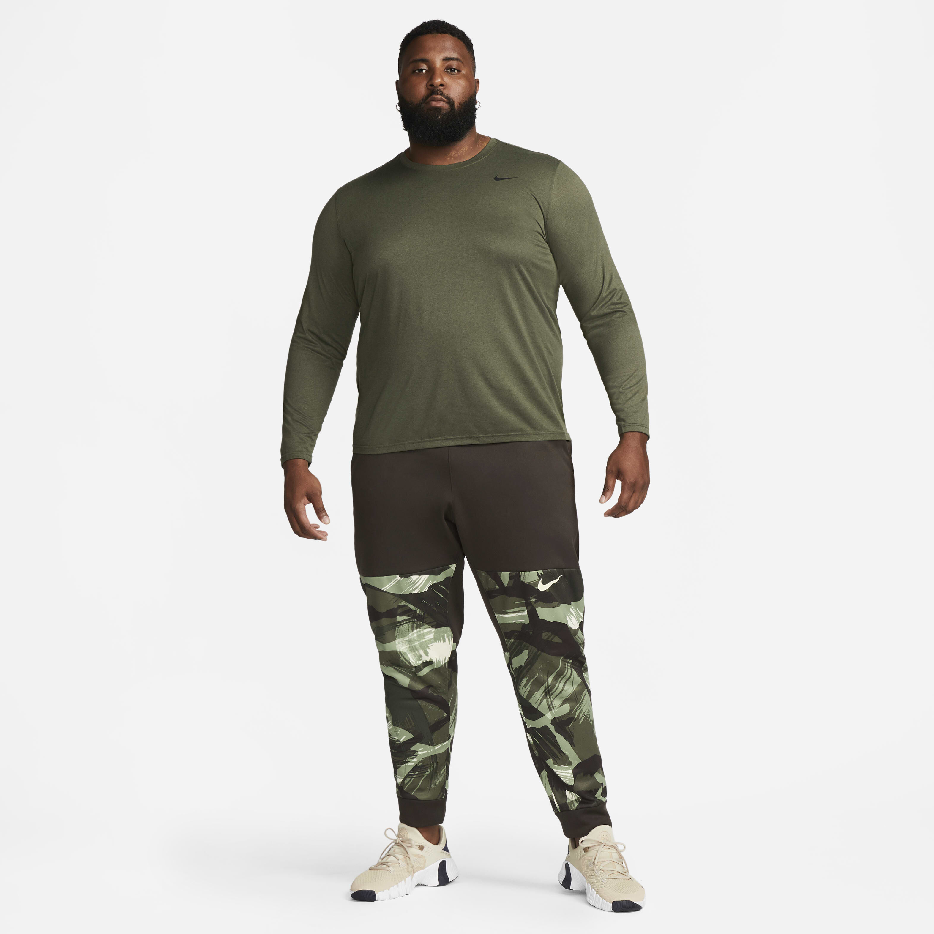 Buy Nike Therma FIT Men s Camo Tapered Training Trousers Nike UAE Official