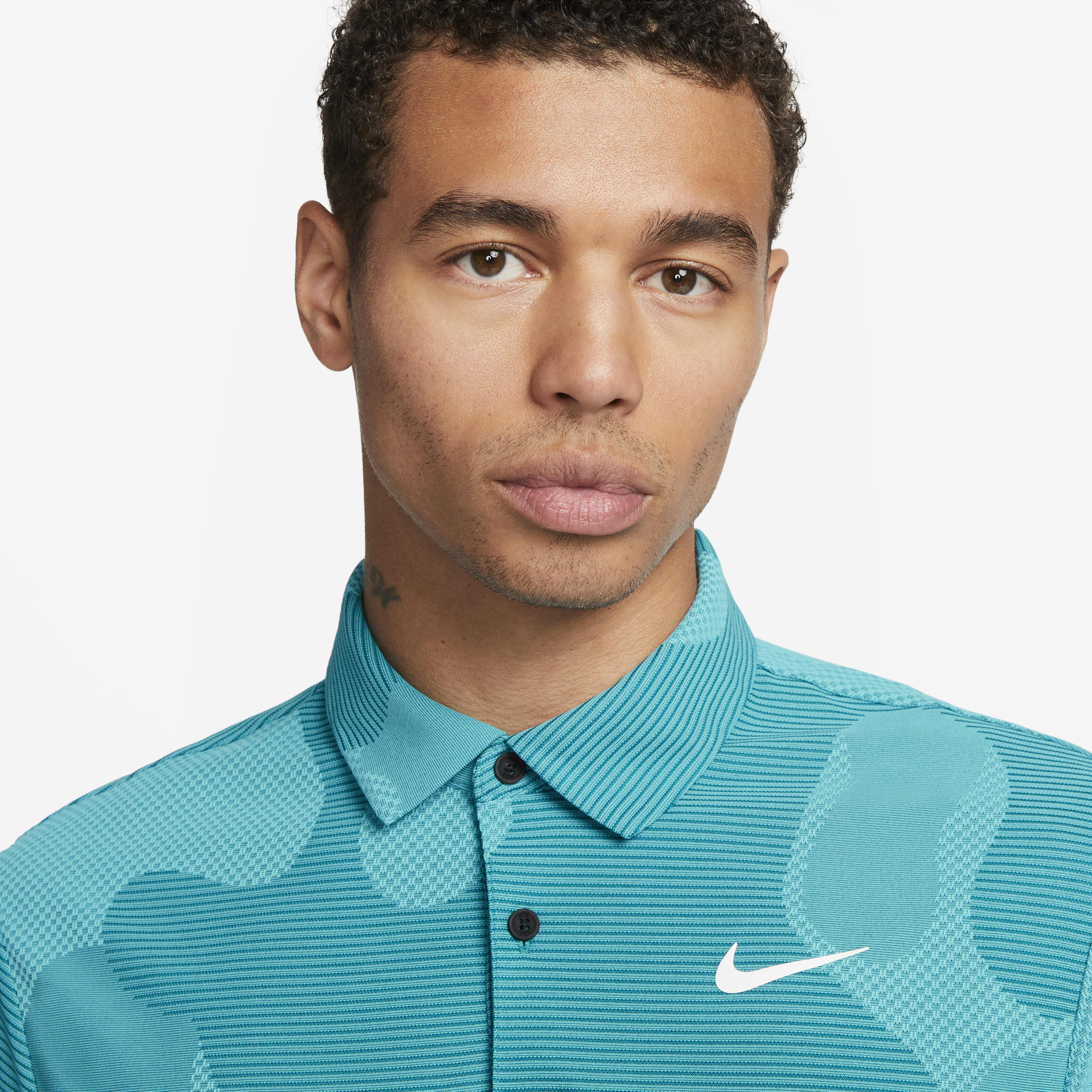 Buy Nike Dri-FIT ADV Tour Men's Camo Golf Polo - Geode Teal