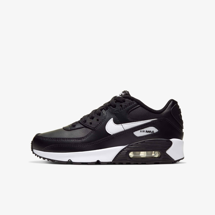 Buy Nike Air Max 90 LTR Older Kids' Shoes Black/Black/White