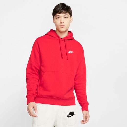 Clothing-Nike, Nike Sportswear Club Fleece, Pullover Hoodie