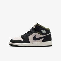 Air Jordan 1 Mid 'Light Orewood/Medium Olive'