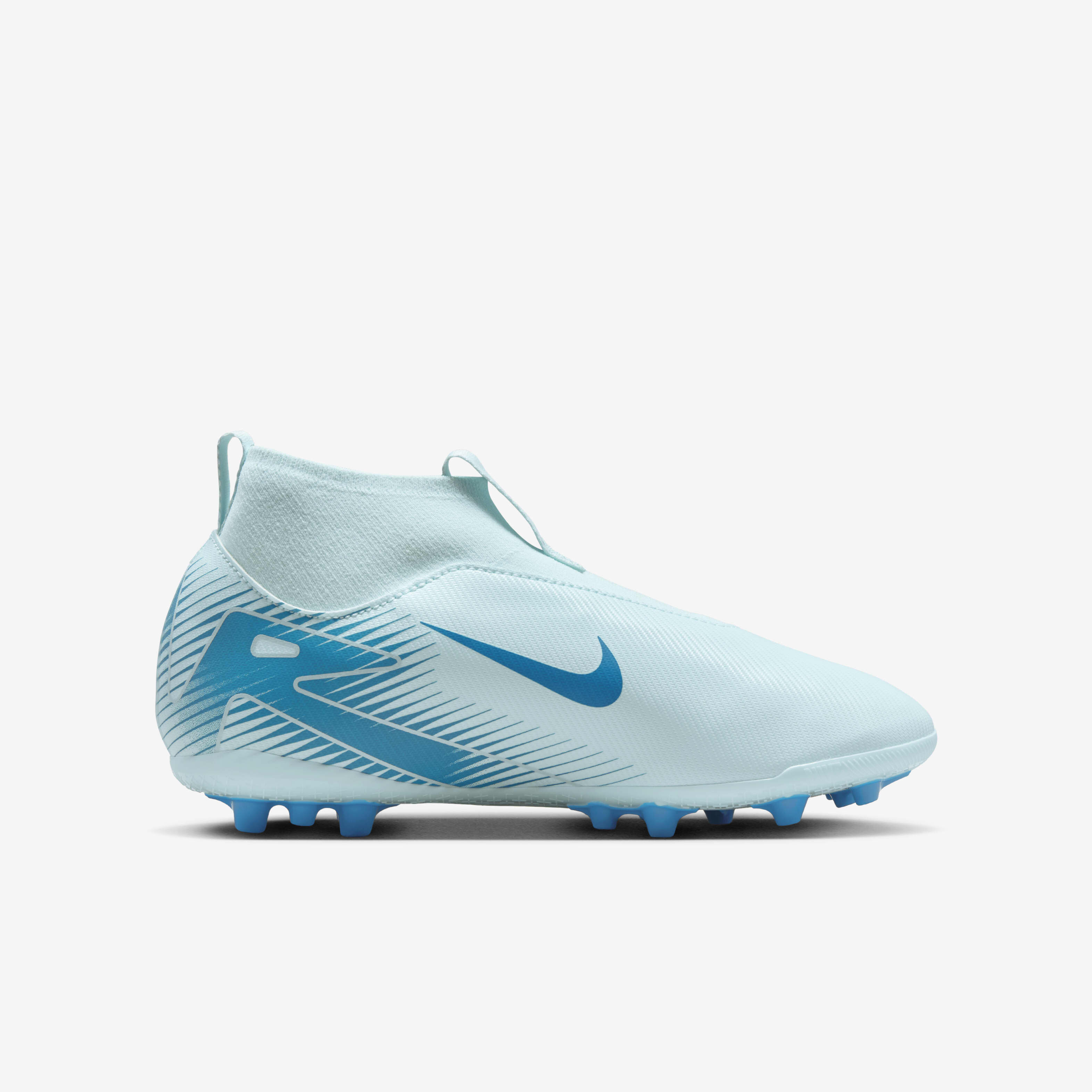 Blue nike superfly sales
