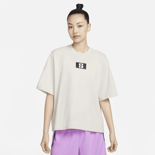 Buy Nike Women's Yoga Luxe T-Shirt Yellow in Dubai, UAE -SSS