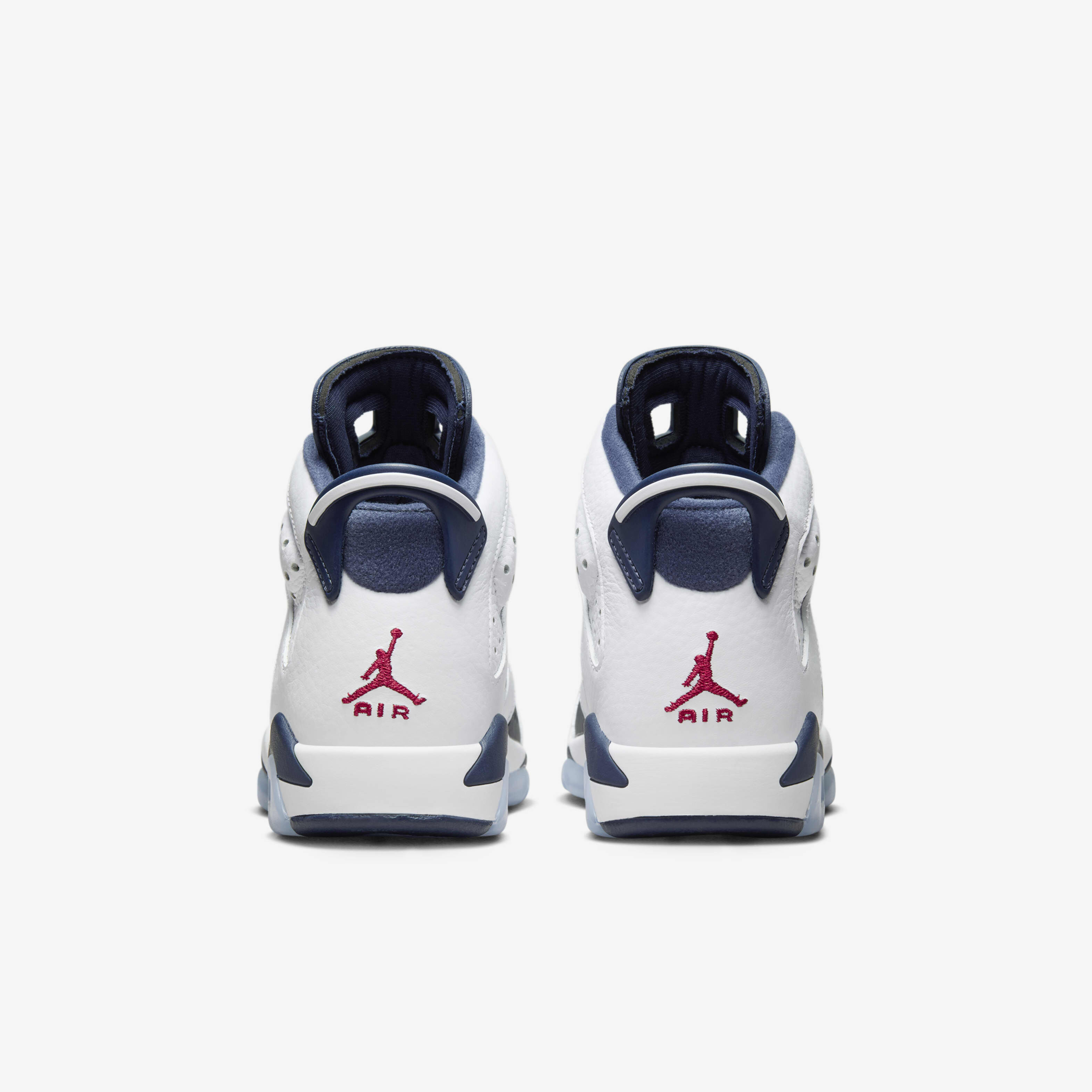 Buy Air Jordan 6 Retro White and Midnight Navy Older Kids Shoes Nike UAE Official