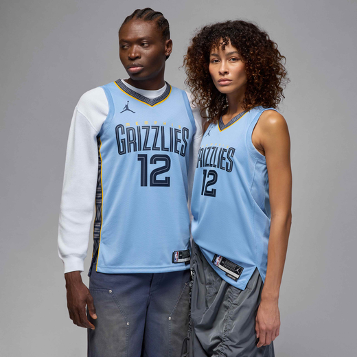 Kits & Jerseys-JRDN, Memphis Grizzlies Statement Edition, Men's Jordan Dri-FIT NBA Swingman Jersey