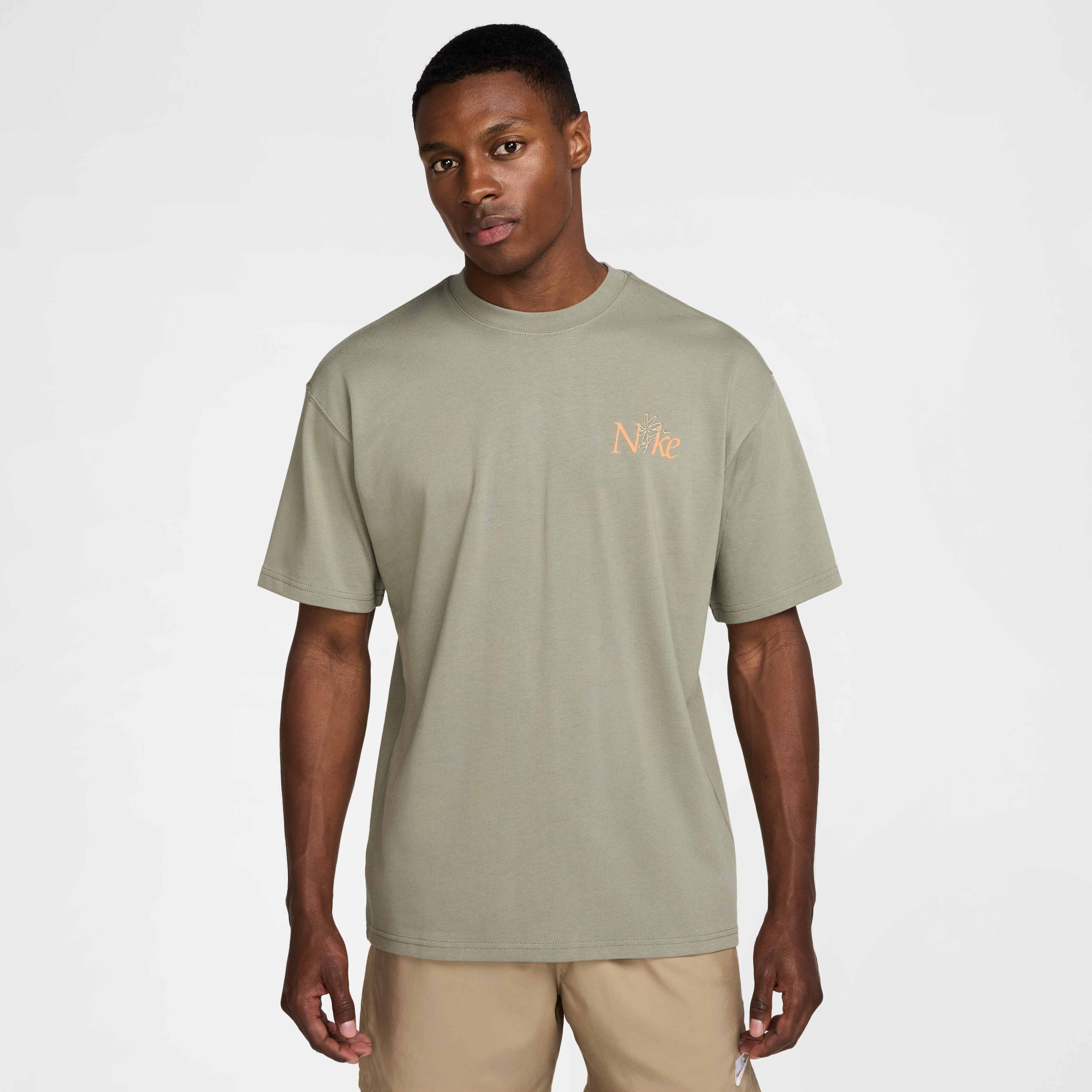 Buy Nike Sportswear Max90 T-Shirt - Light Army | Nike UAE