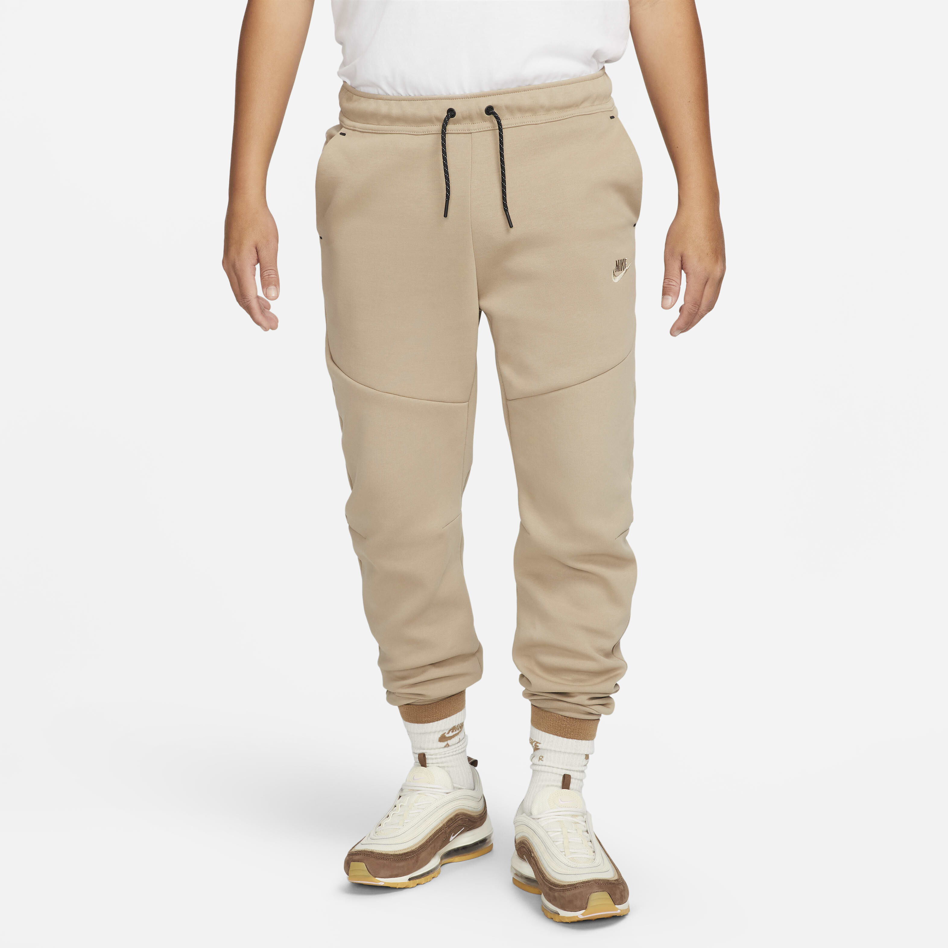 Nike bonded jogger khaki shop