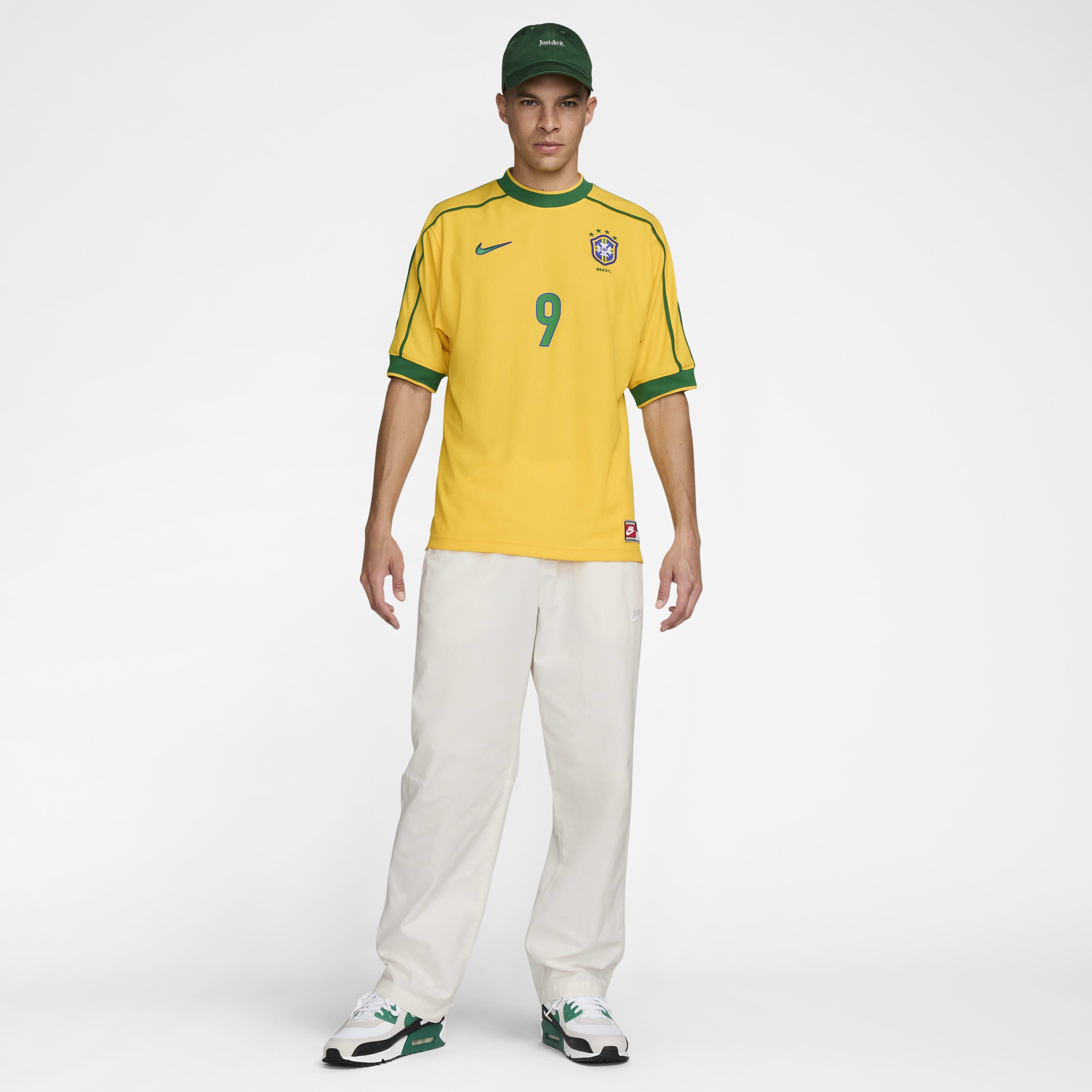 Buy Brazil 1998 Reissue Men's Nike Football Replica Shirt