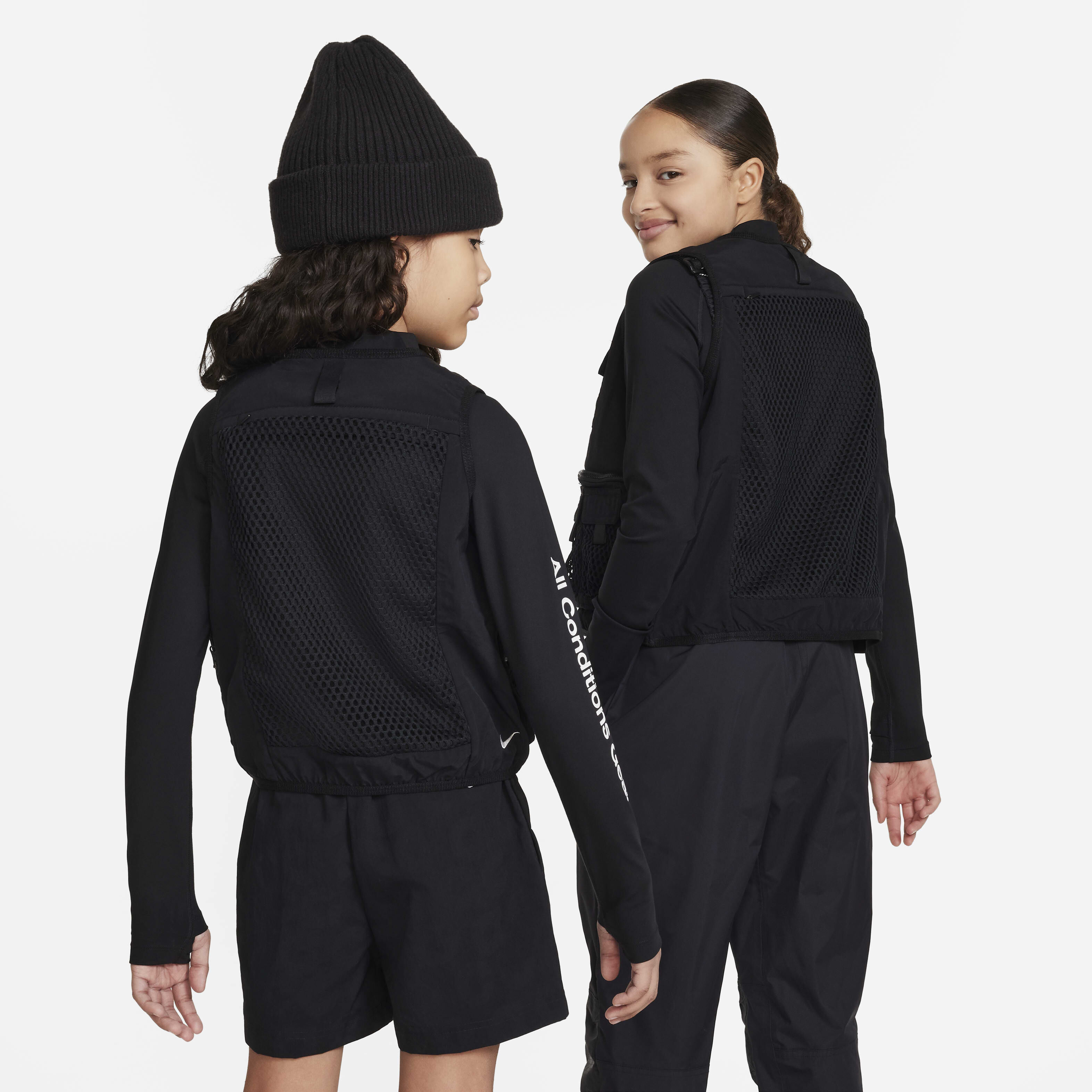 Buy Nike ACG Older Kids' Utility Gilet - Black/Black/Black