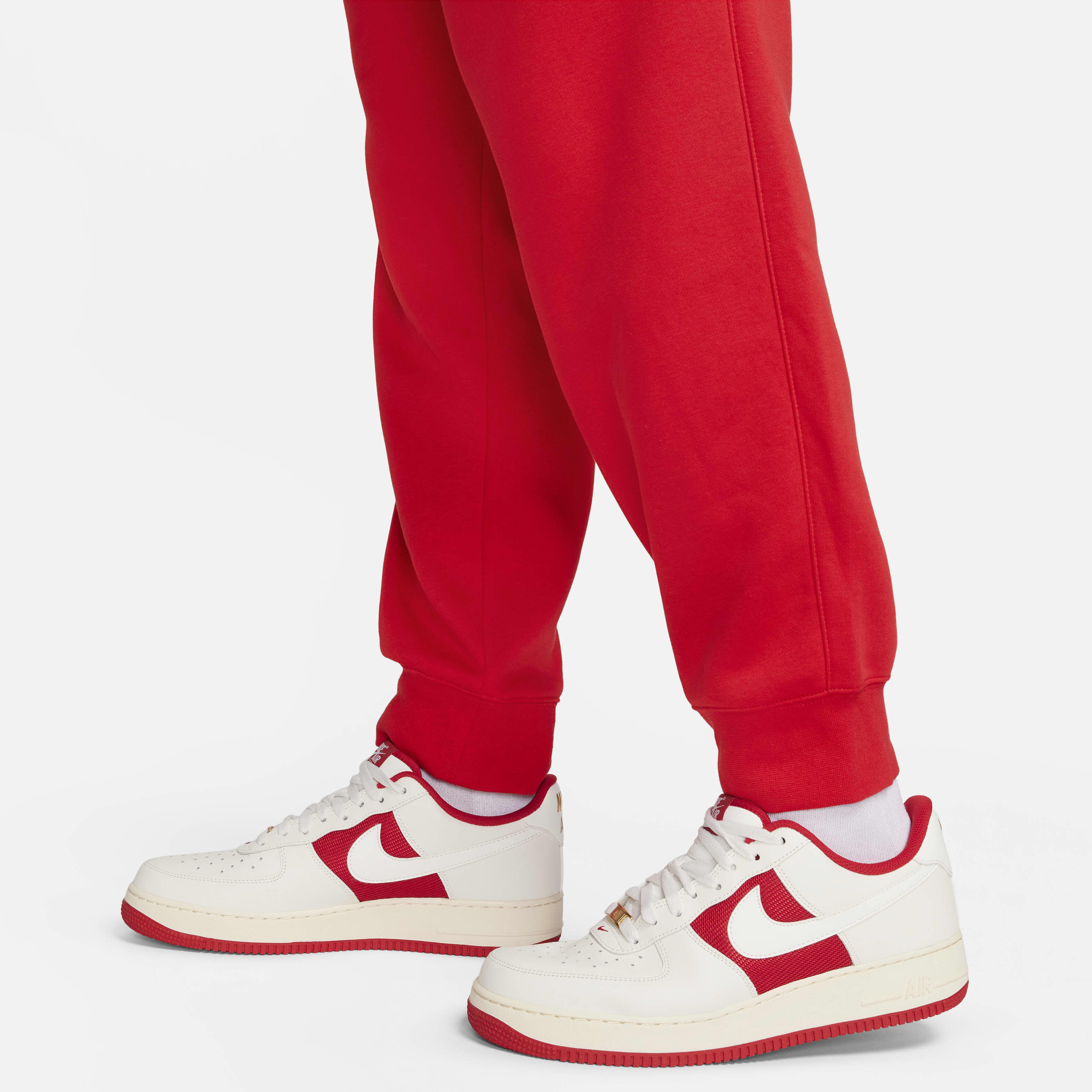 Nike club joggers black red shop