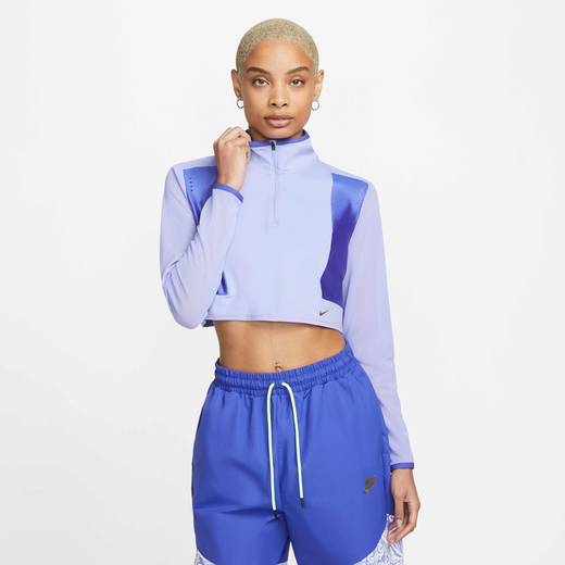 Tennis Hoodies & Sweatshirts-Nike, Serena Williams Design Crew, Women's 1/2-Zip Top