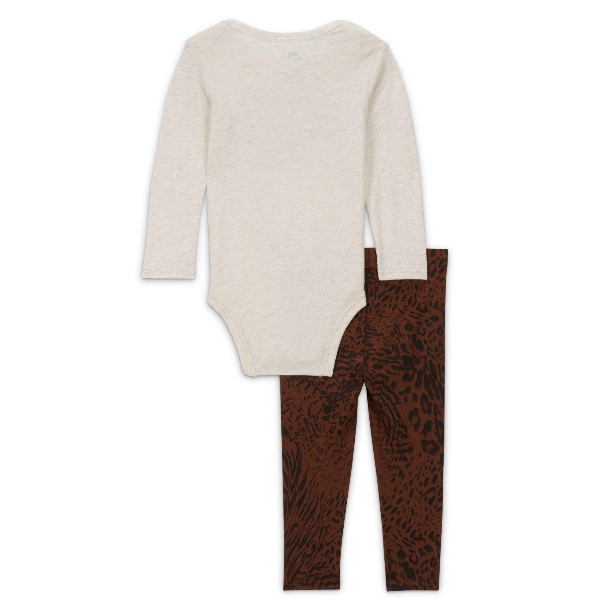 Nike Animal Print Bodysuit and Leggings Set image number 1