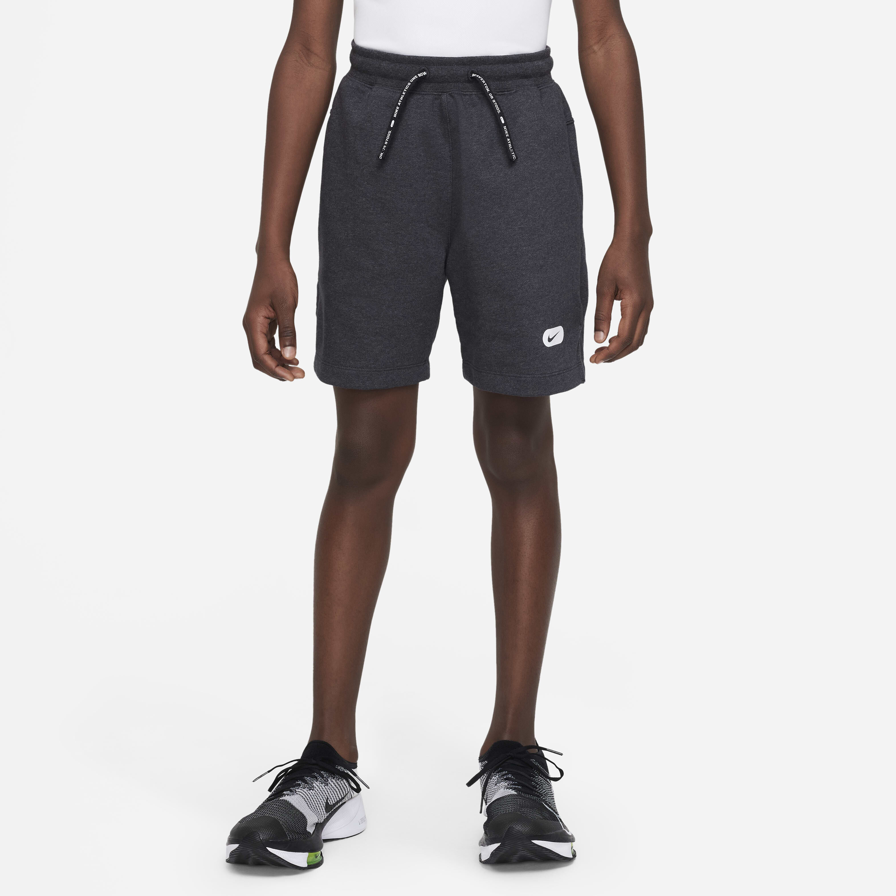 Buy Nike Dri FIT Athletics Older Kids Boys Fleece Training Shorts Nike UAE Official
