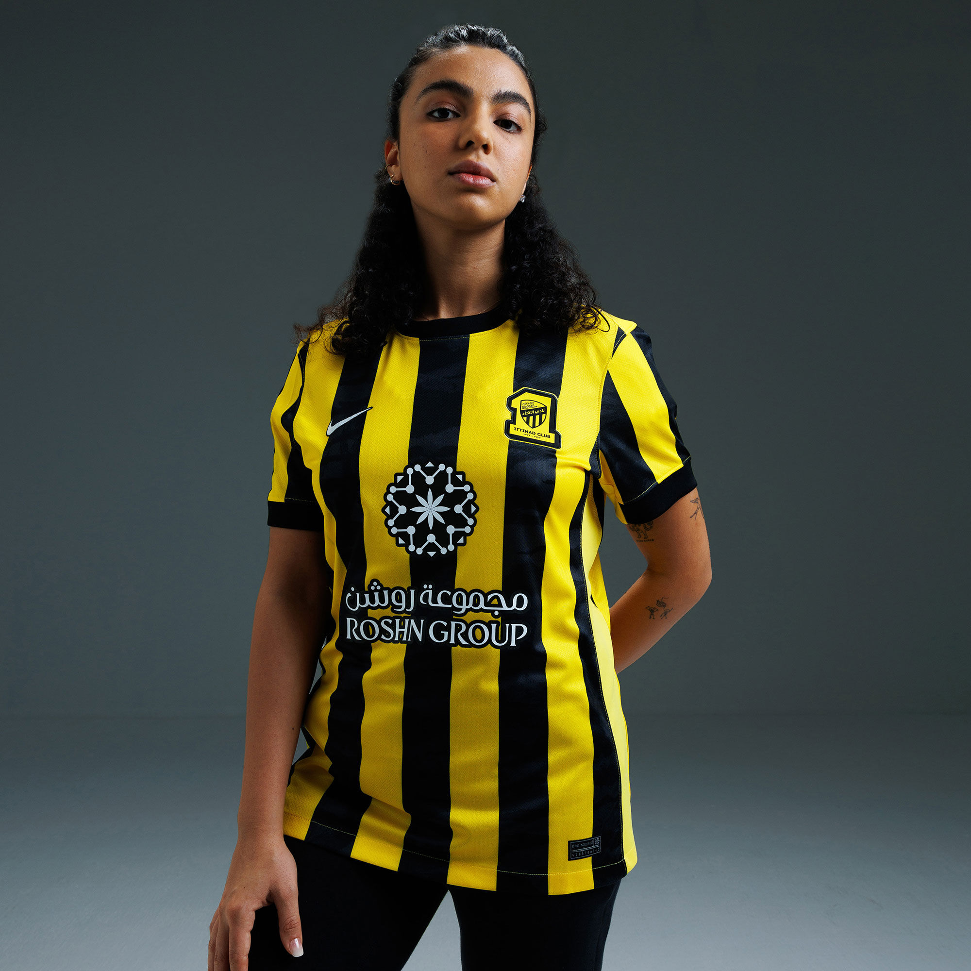 Al-Ittihad F.C. 2025/26 Stadium Home Jersey image number 4