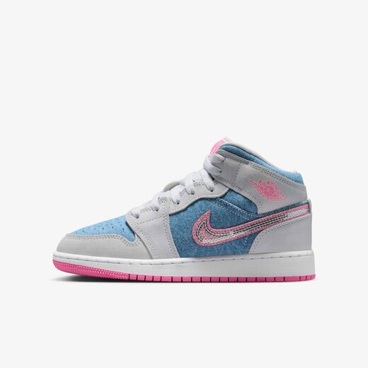 Air Jordan 1-JRDN, Air Jordan 1 Mid SE, Older Kids' Shoes